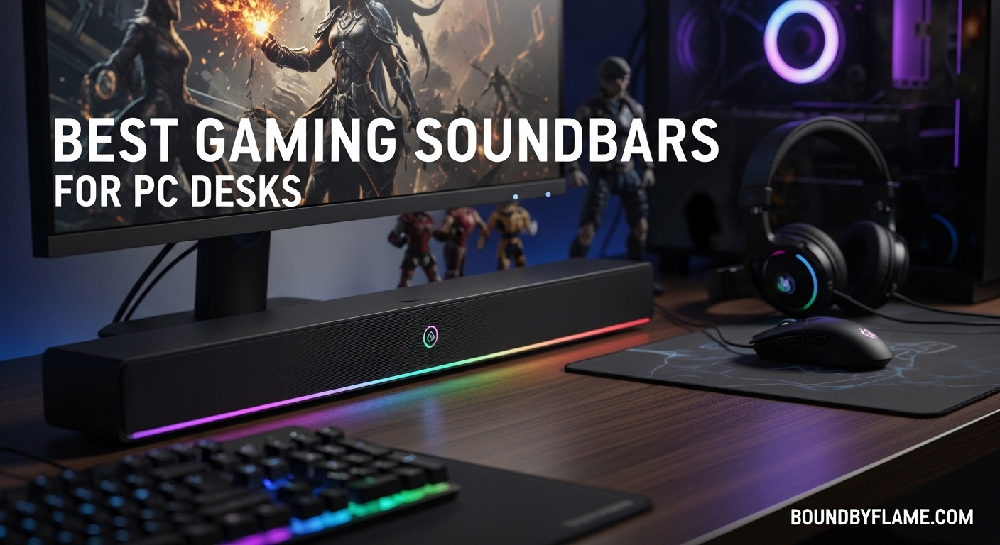 Best Gaming Soundbars for PC Desks