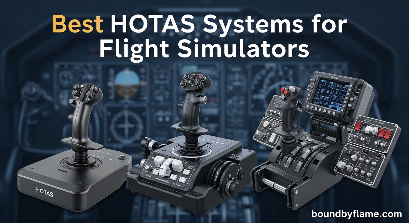 Best HOTAS Systems for Flight Simulators