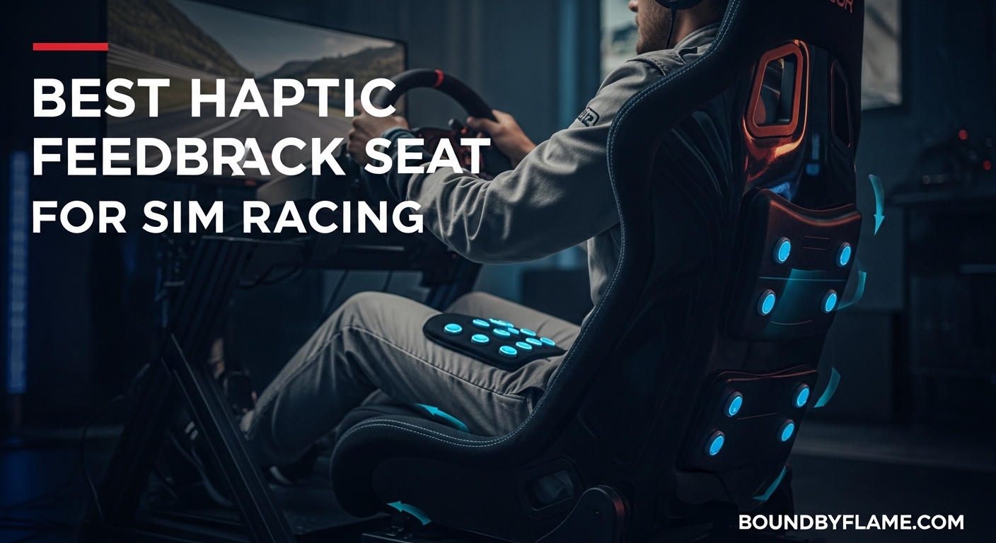 Best Haptic Feedback Seat Pads for Sim Racing