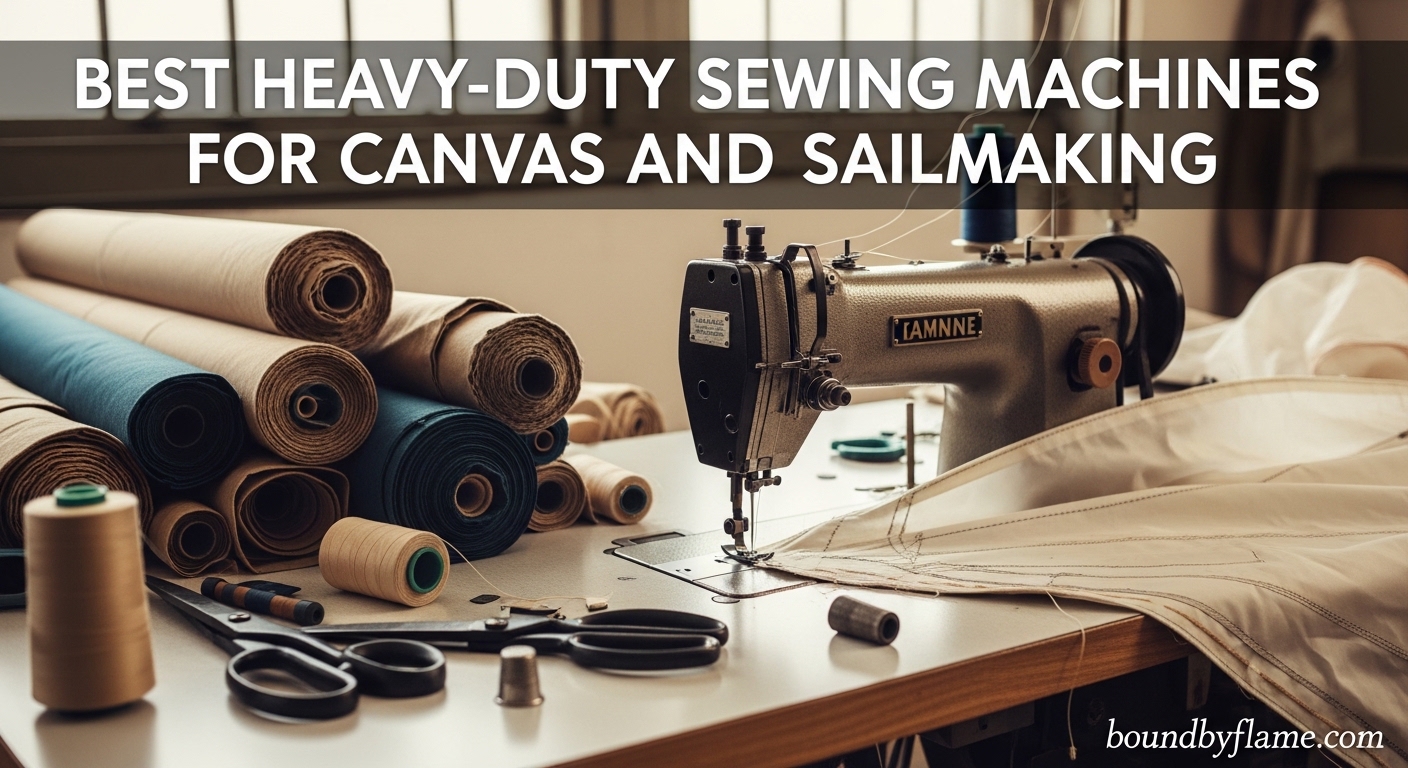 Best Heavy-Duty Sewing Machines for Canvas and Sailmaking