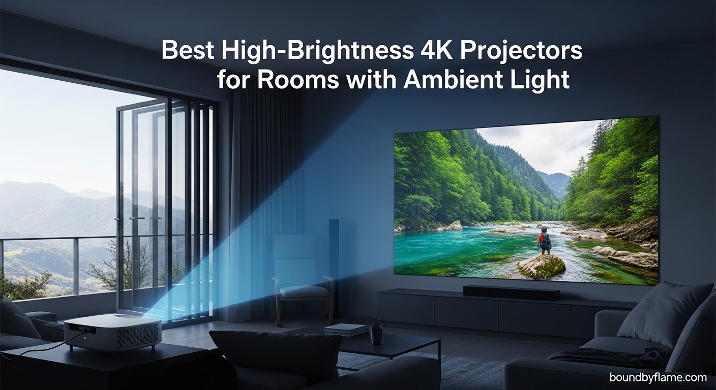 Best High-Brightness 4K Projectors for Rooms with Ambient Light
