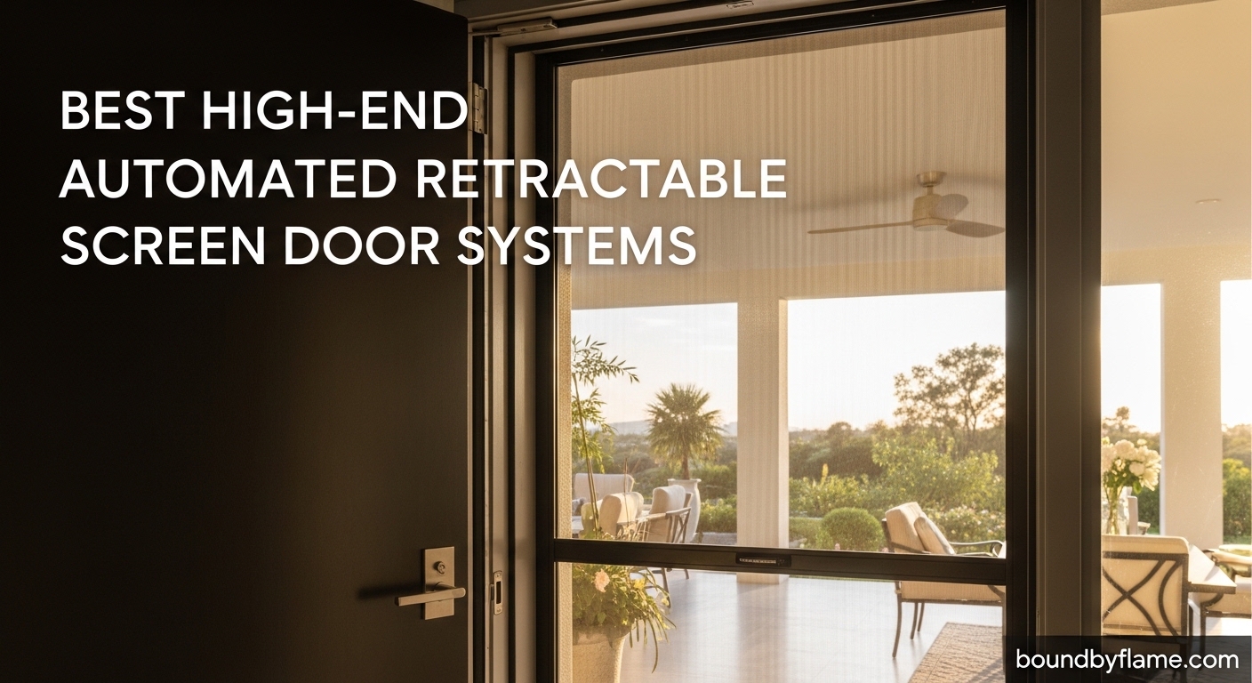 Best High-End Automated Retractable Screen Door Systems
