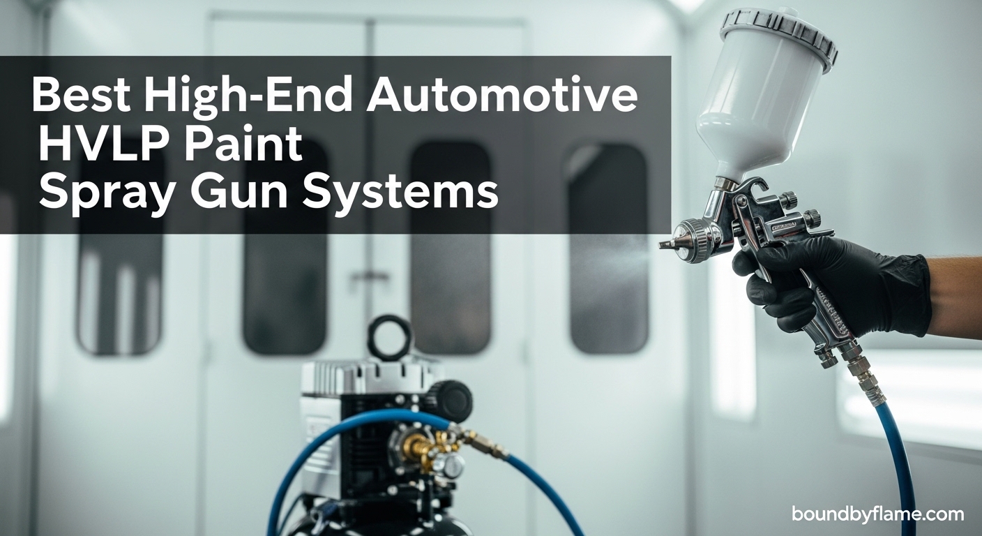 Best High-End Automotive HVLP Paint Spray Gun Systems