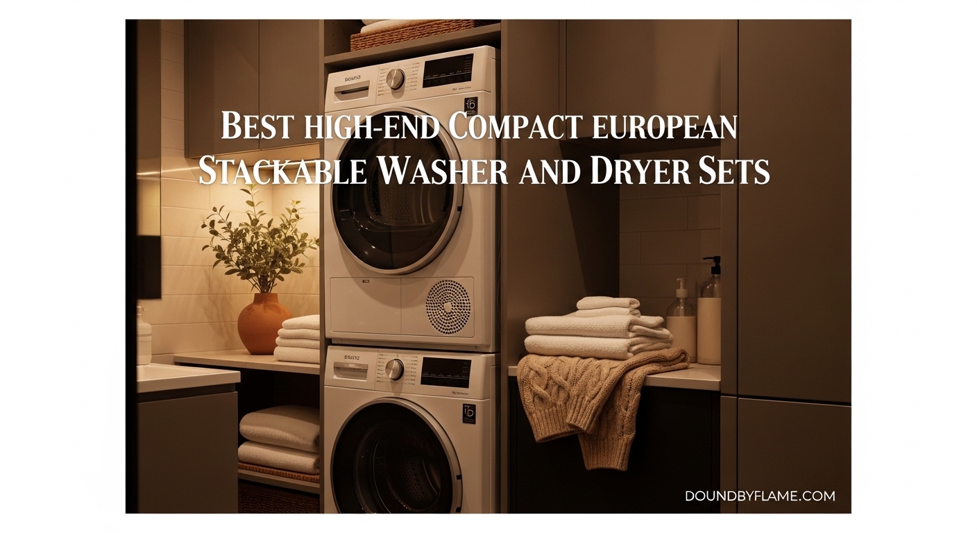 Best High-End Compact European Stackable Washer and Dryer Sets