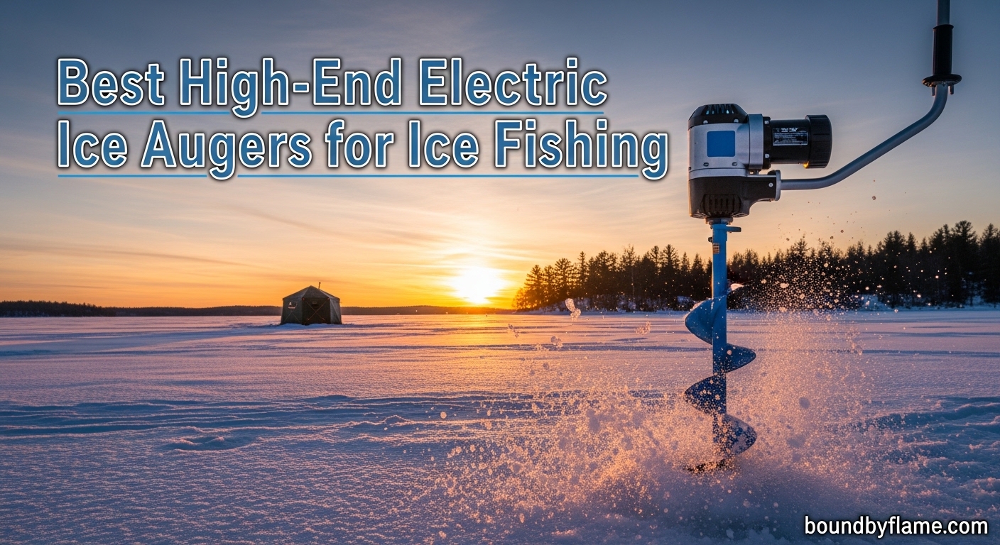 Best High-End Electric Powered Ice Augers for Ice Fishing