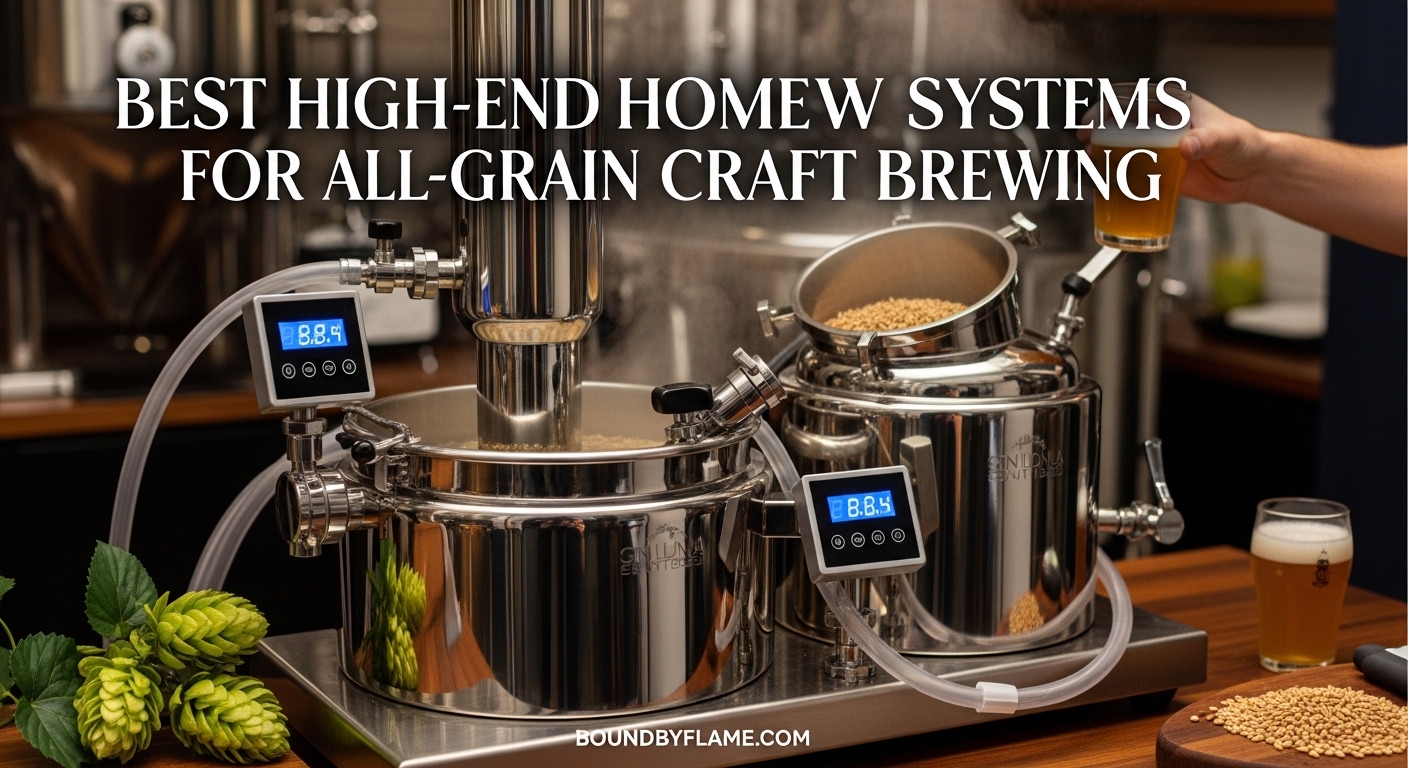 Best High-End Homebrew Systems for All-Grain Craft Brewing