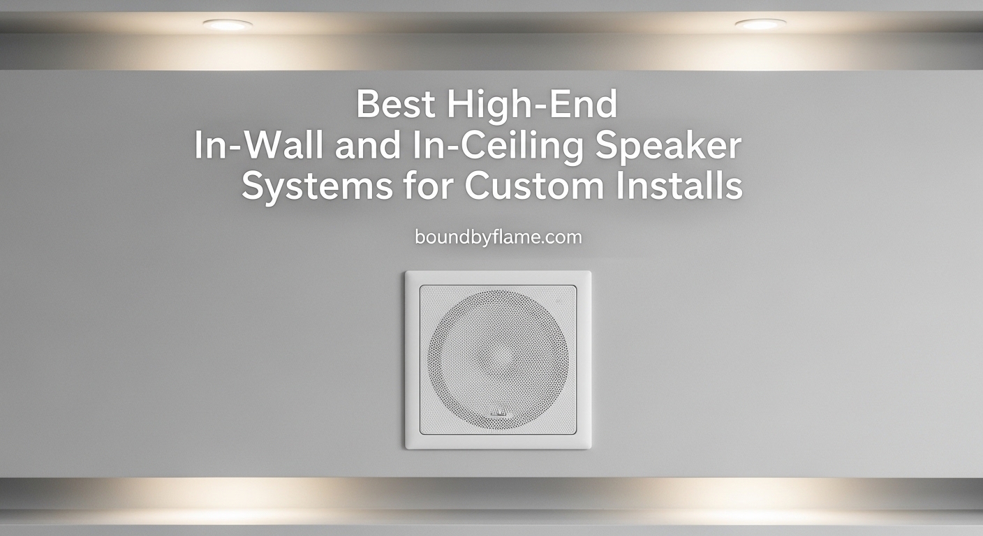 Best High-End In-Wall and In-Ceiling Speaker Systems for Custom Installs