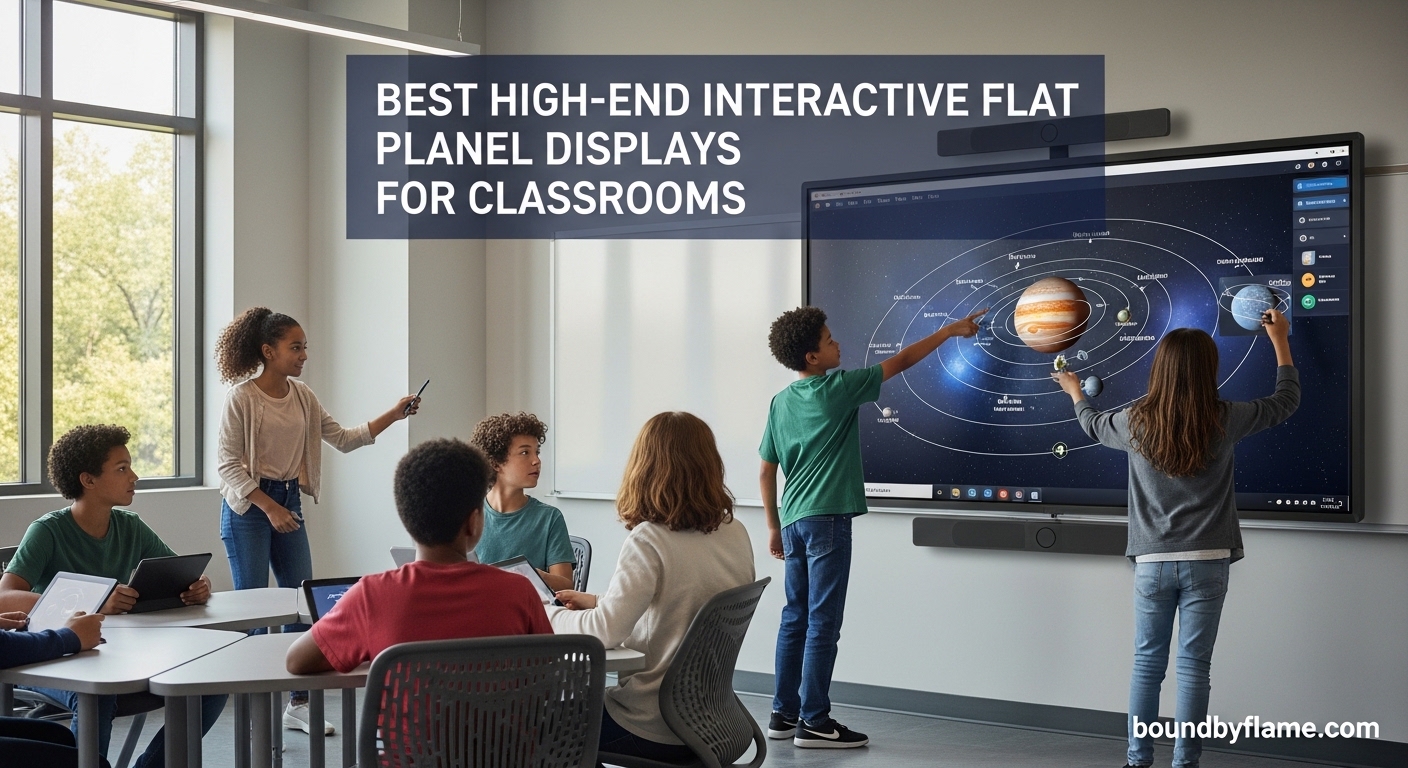 Best High-End Interactive Flat Panel Displays for Classrooms