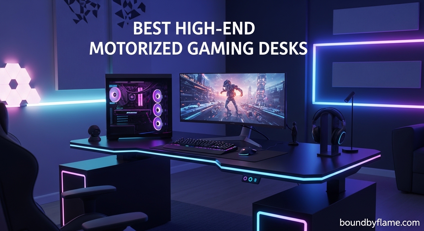Best High-End Motorized Gaming Desks