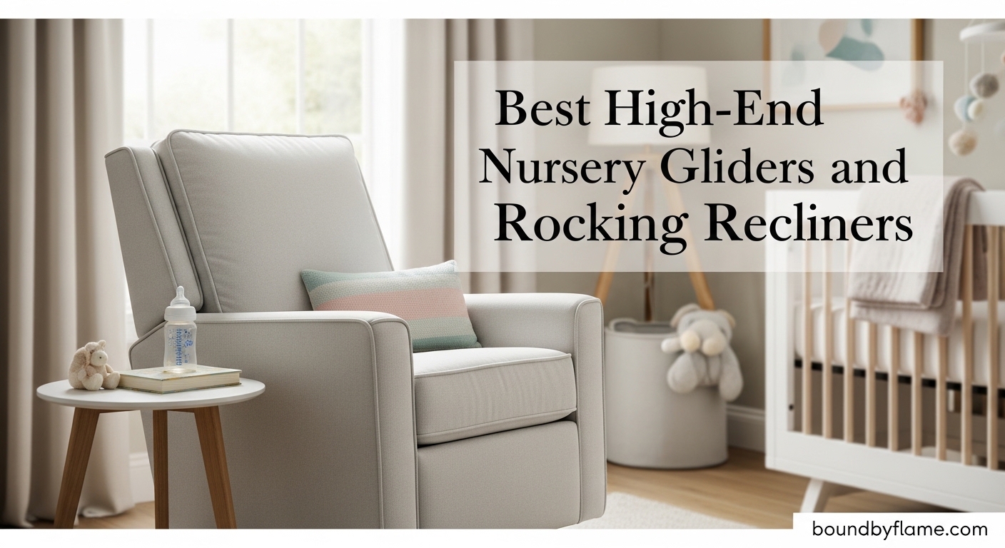 Best High-End Nursery Gliders and Rocking Recliners