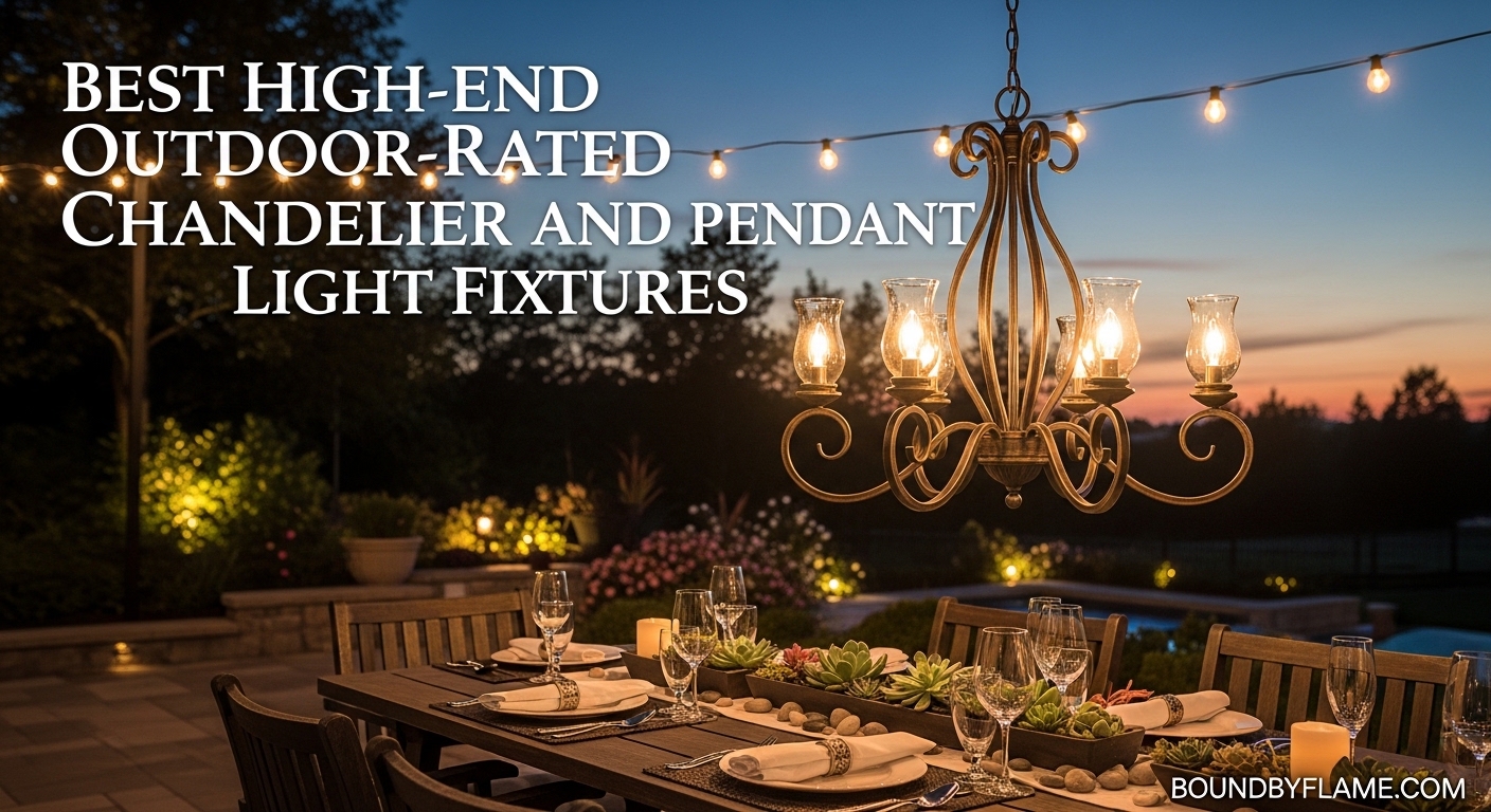 Best High-End Outdoor-Rated Chandelier and Pendant Light Fixtures
