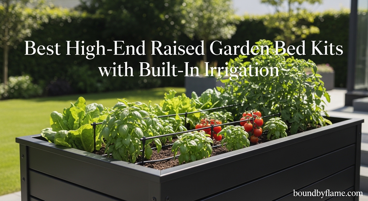 Best High-End Raised Garden Bed Kits with Built-In Irrigation