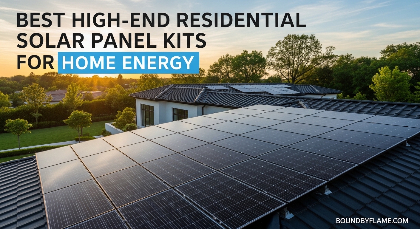 Best High-End Residential Solar Panel Kits for Home Energy