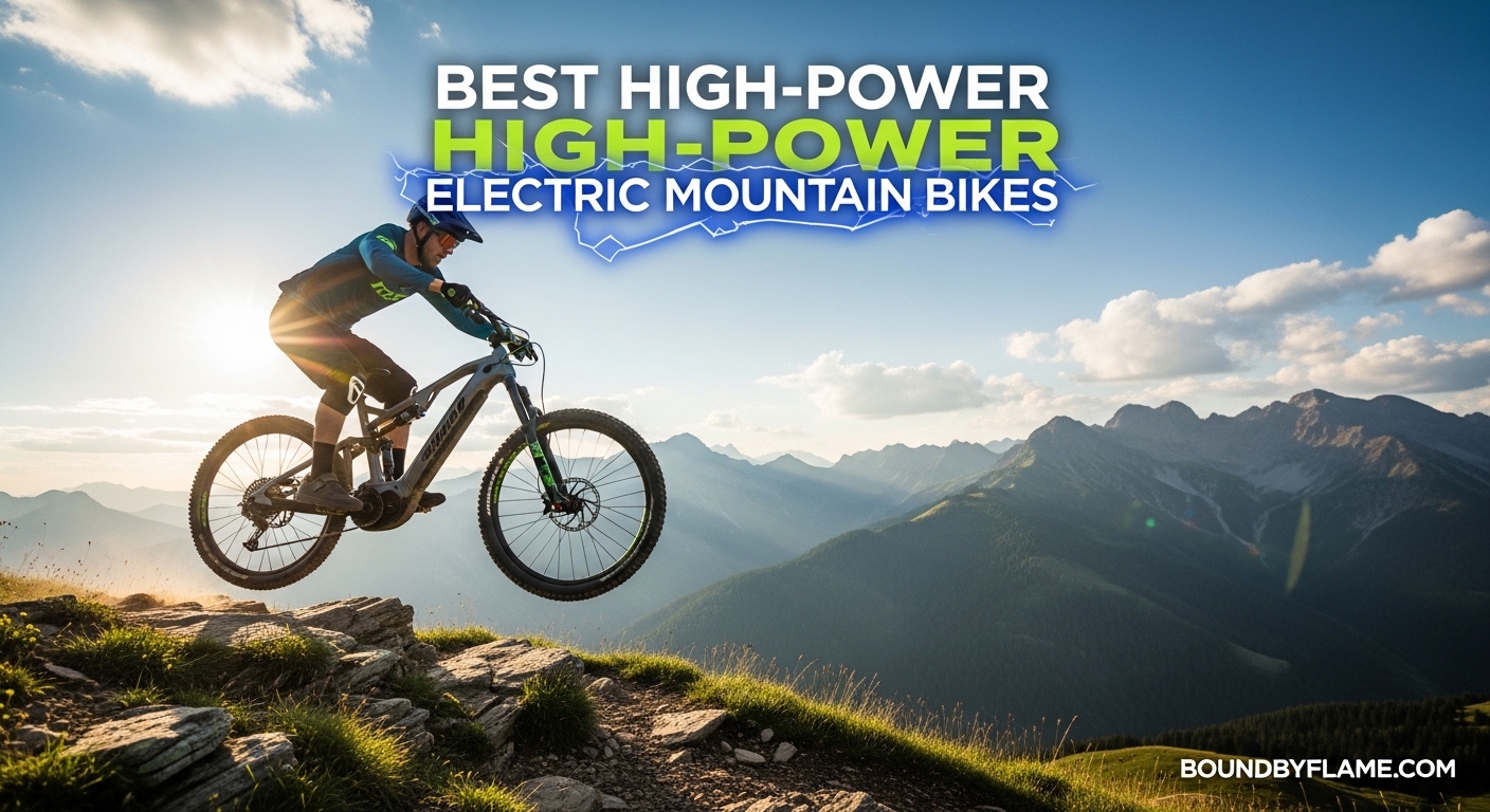Best High-Power Electric Mountain Bikes
