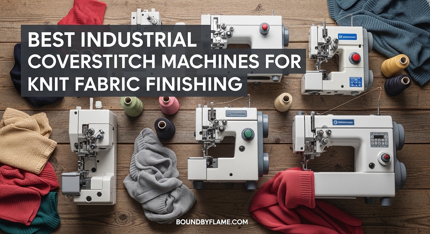 Best Industrial Coverstitch Machines for Knit Fabric Finishing