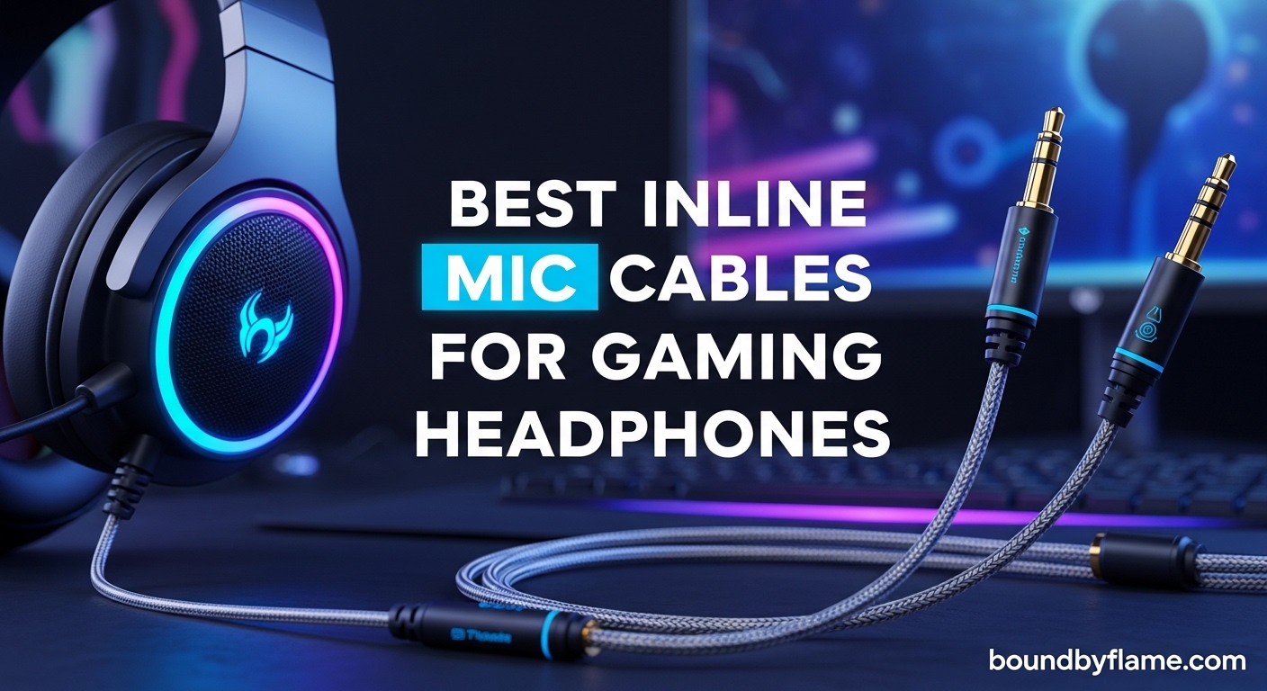 Best Inline Mic Cables for Gaming Headphones