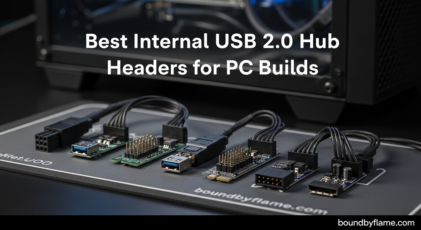 Best Internal USB 2.0 Hub Headers for PC Builds