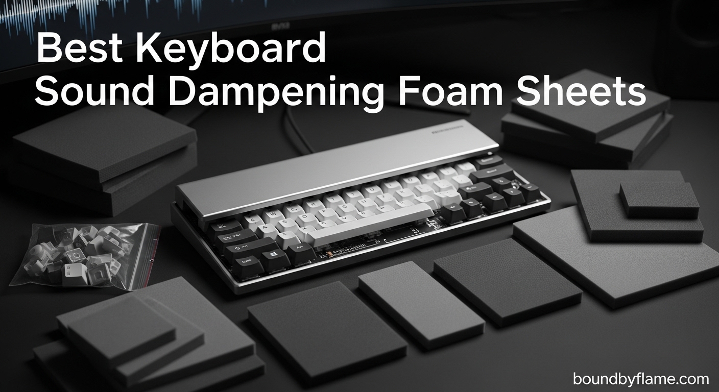 Best Keyboard Sound Dampening Foam Sheets