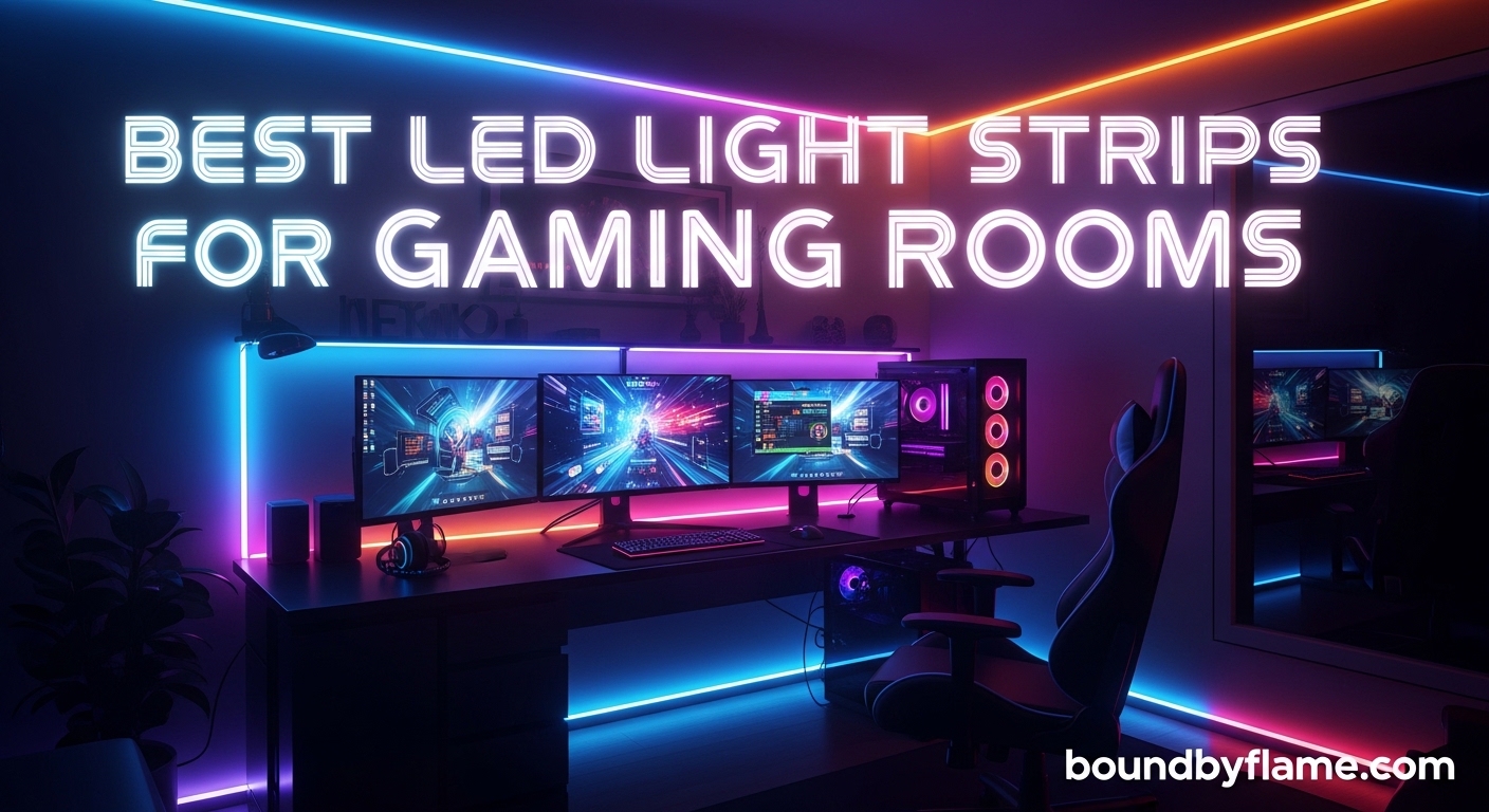 Best LED Light Strips for Gaming Rooms