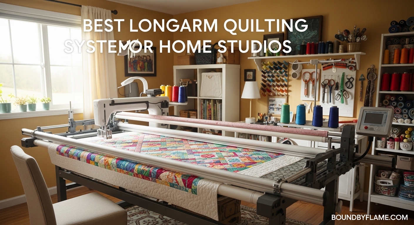 Best Longarm Quilting Systems for Home Studios
