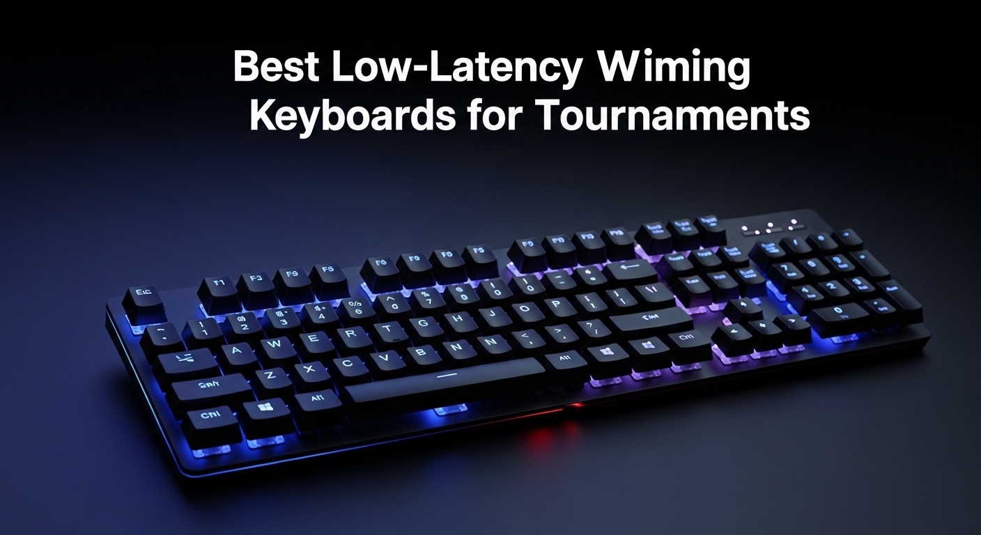 Best Low-Latency Wired Gaming Keyboards for Tournaments