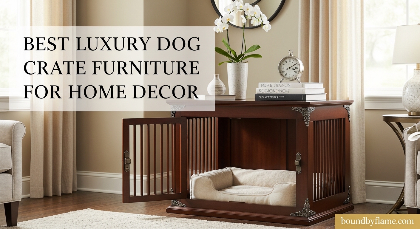 Best Luxury Dog Crate Furniture for Home Decor