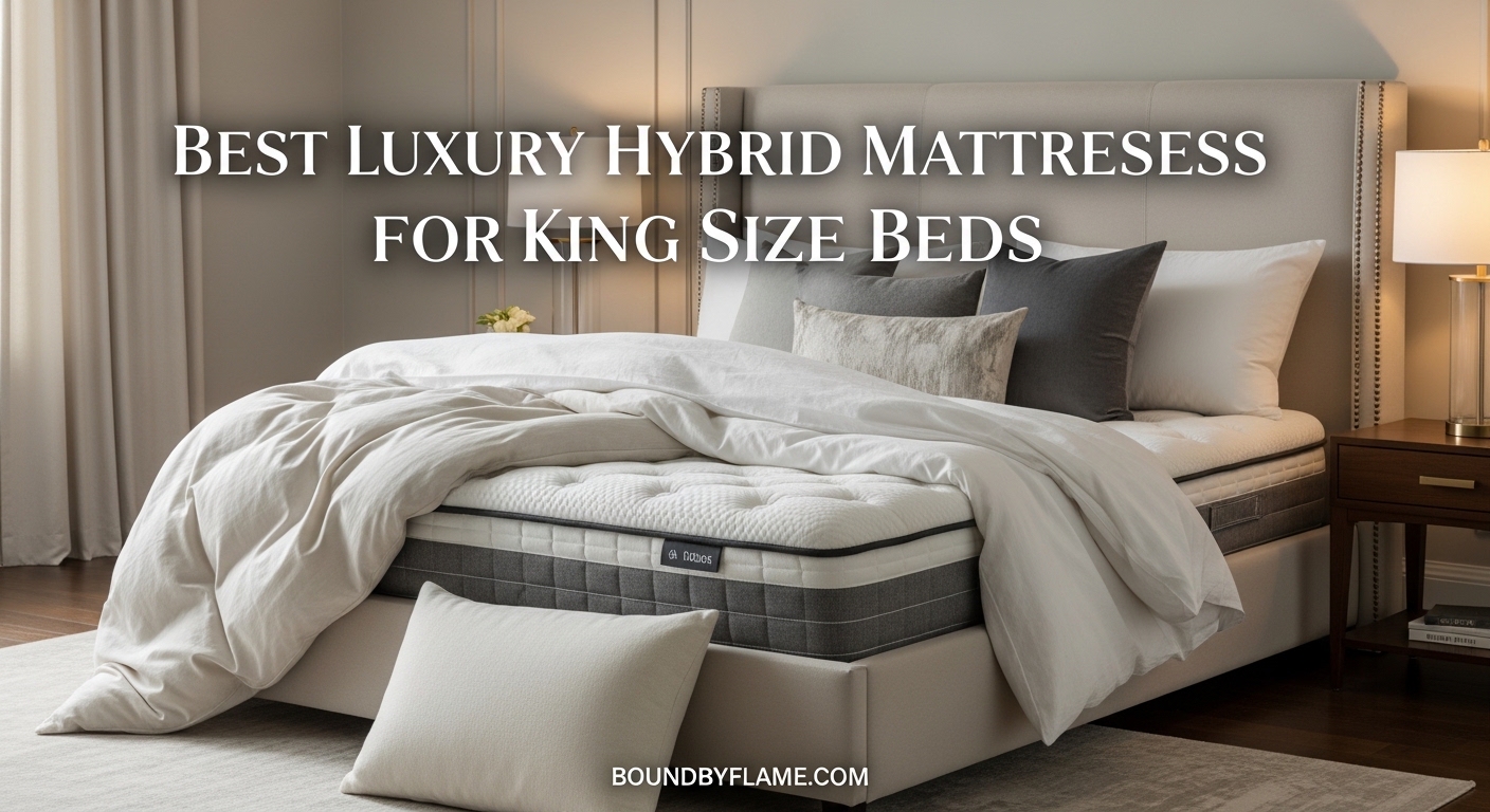 Best Luxury Hybrid Mattresses for King Size Beds