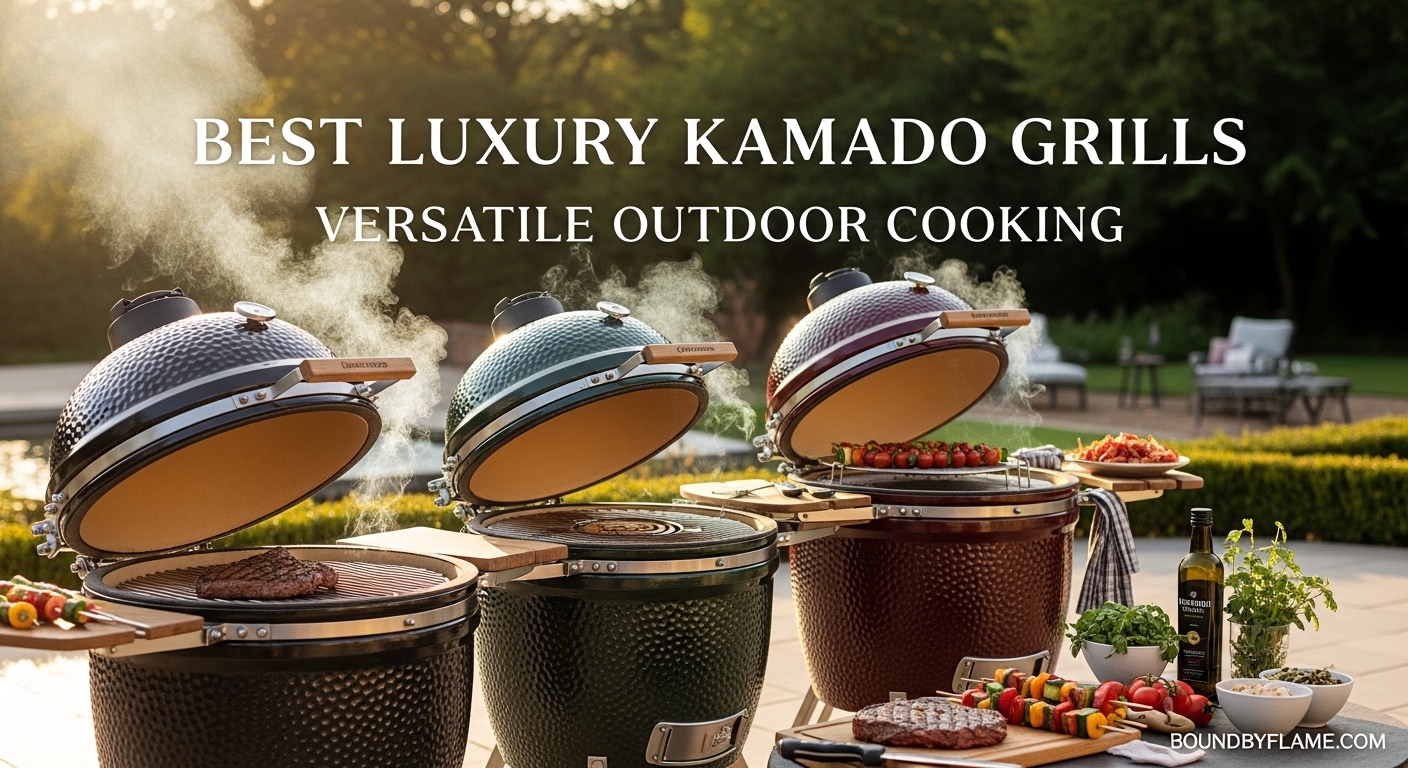 Best Luxury Kamado Grills Versatile Outdoor Cooking