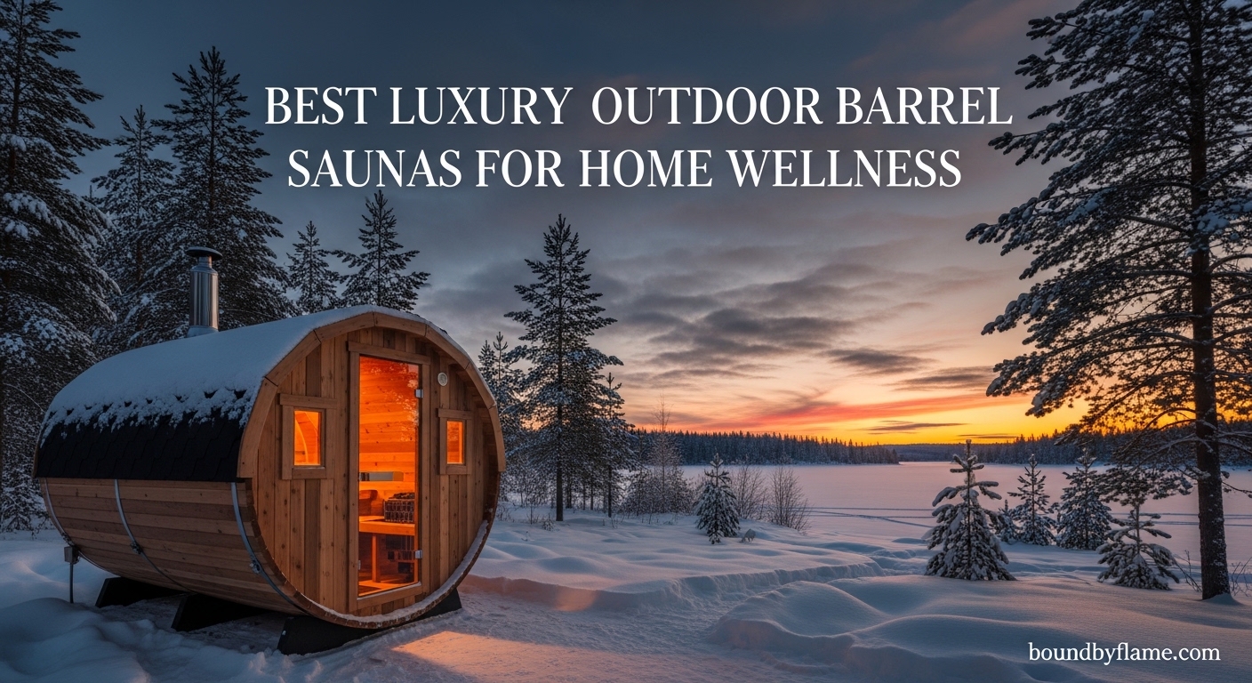 Best Luxury Outdoor Barrel Saunas for Home Wellness