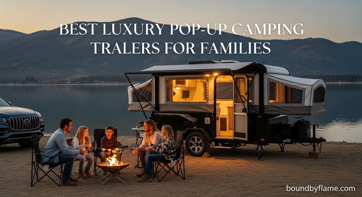 Best Luxury Pop-Up Camping Trailers for Families
