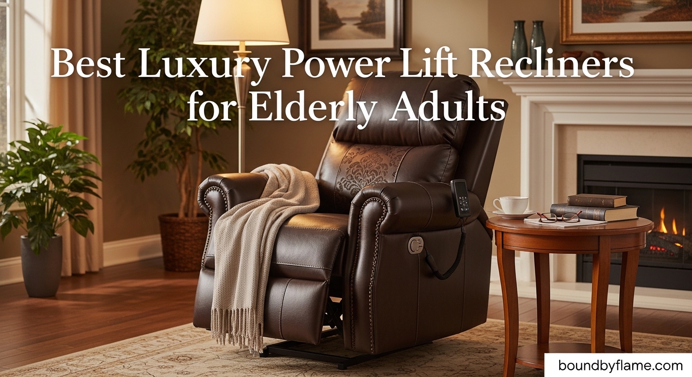 Best Luxury Power Lift Recliners for Elderly Adults