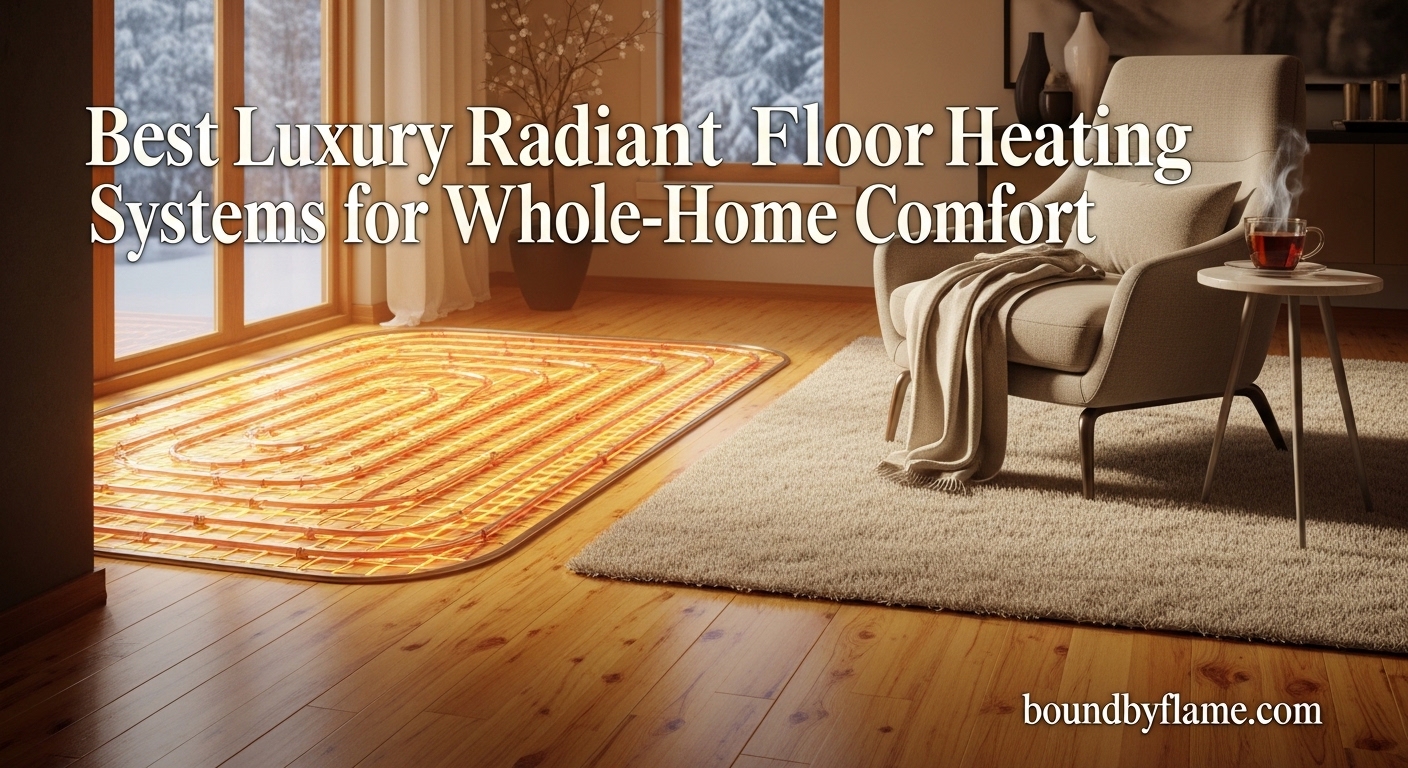 Best Luxury Radiant Floor Heating Systems for Whole-Home Comfort