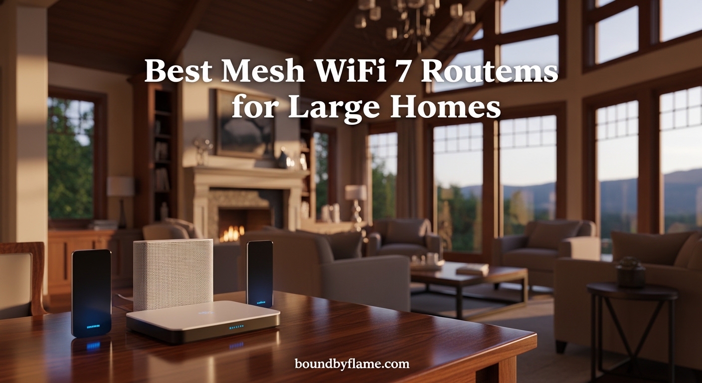 Best Mesh WiFi 7 Router Systems for Large Homes