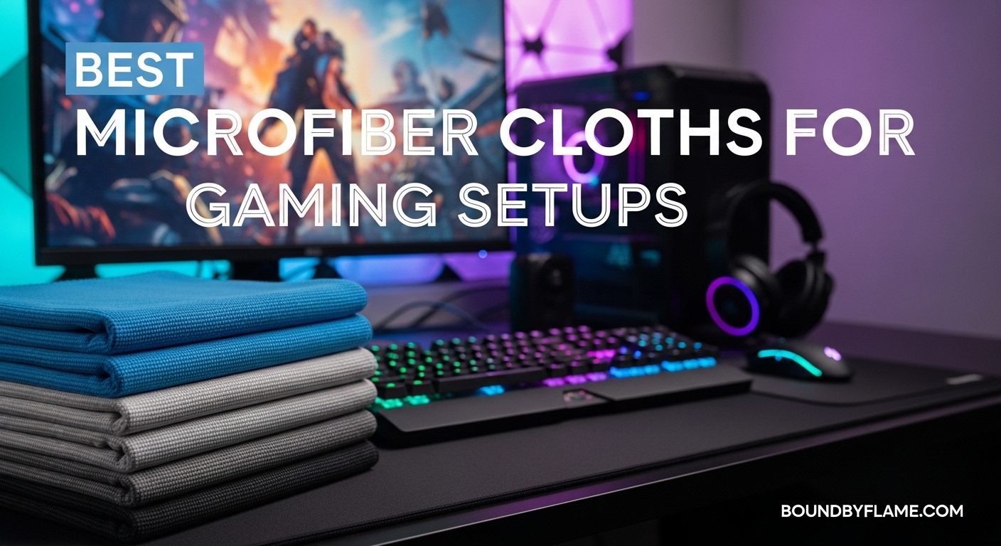 Best Microfiber Cloths for Gaming Setups