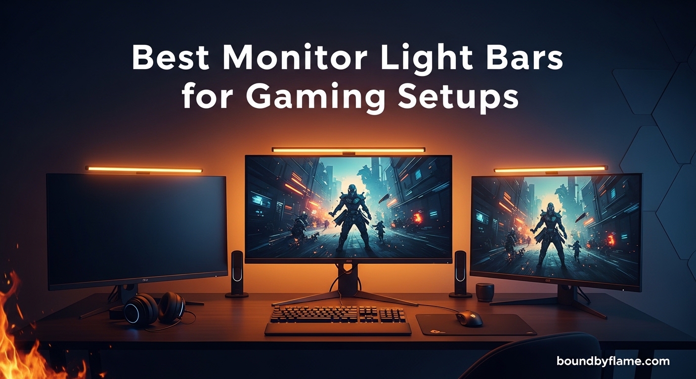 Best Monitor Light Bars for Gaming Setups