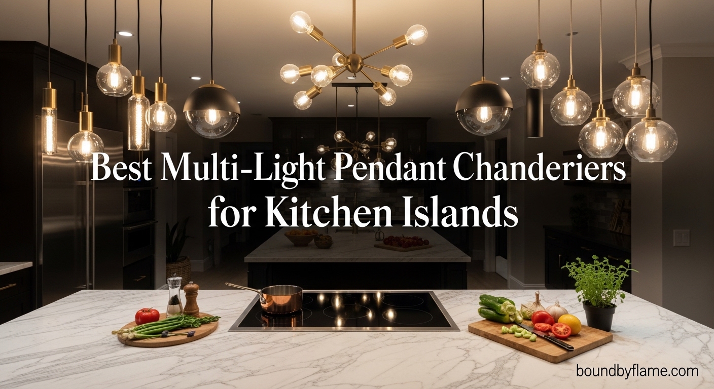Best Multi-Light Pendant Chandeliers for Kitchen Islands