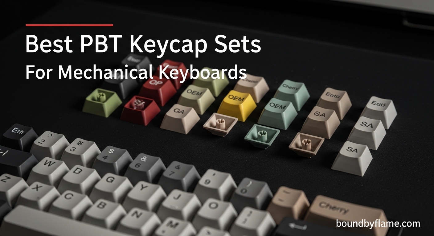 Best PBT Keycap Sets For Mechanical Keyboards