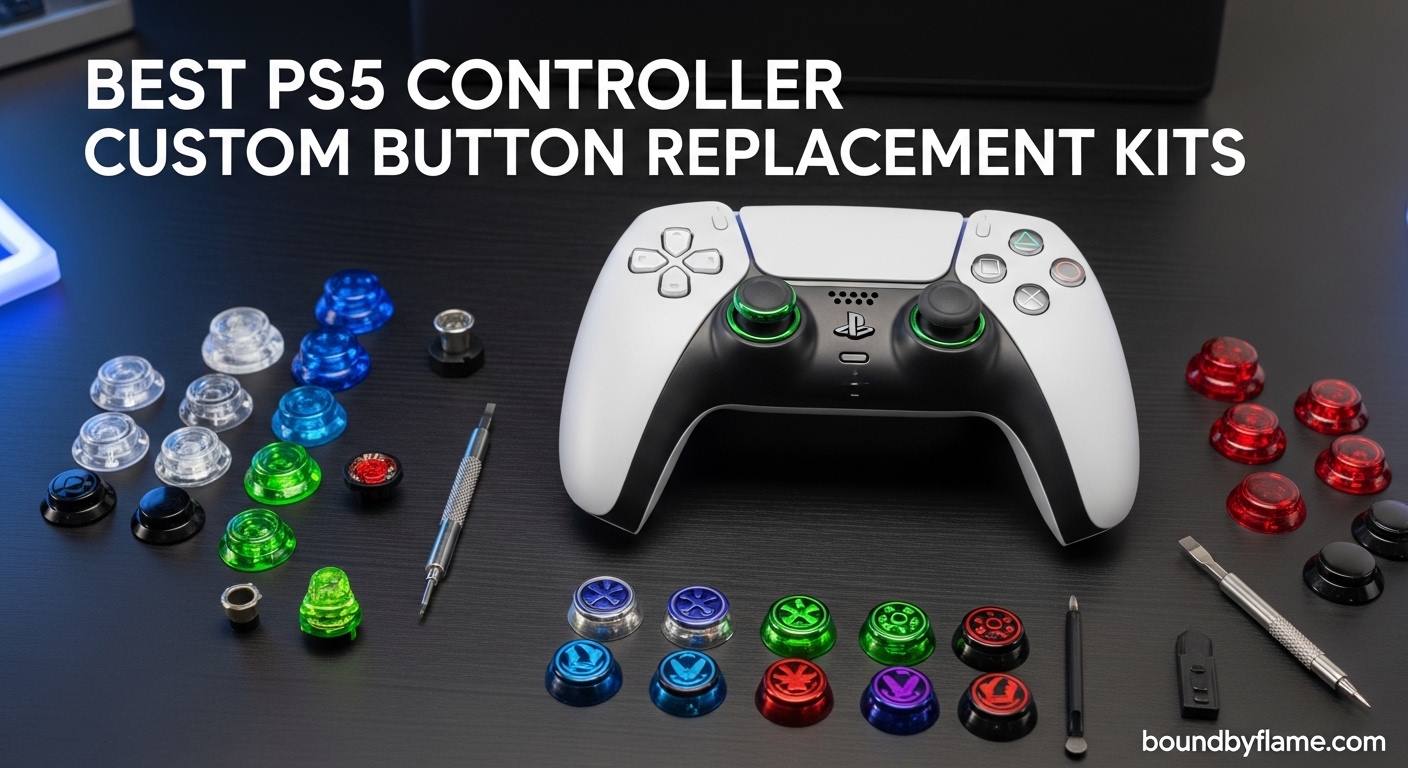 Best PS5 Controller Custom Button Replacement Kits