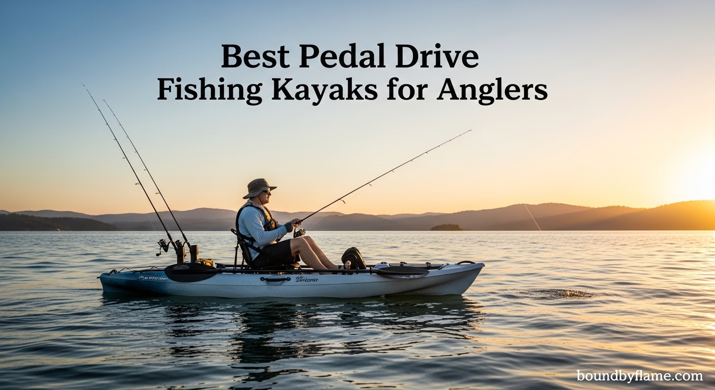 Best Pedal Drive Fishing Kayaks for Anglers