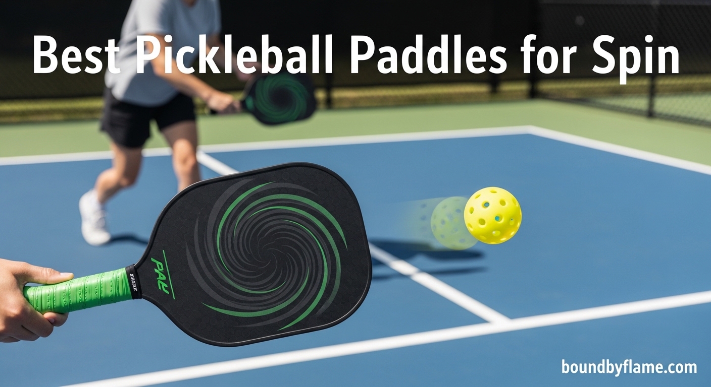 Best Pickleball Paddles for Spin