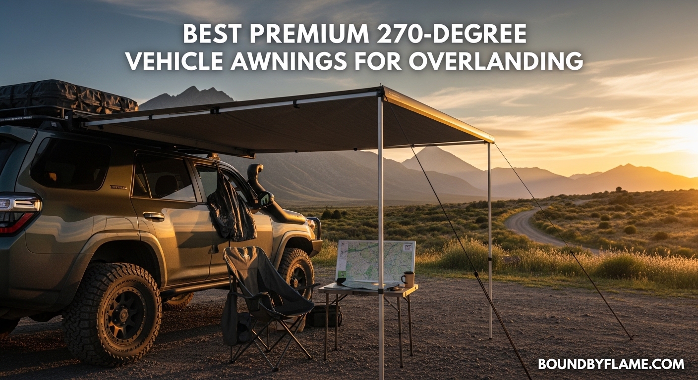 Best Premium 270-Degree Vehicle Awnings for Overlanding