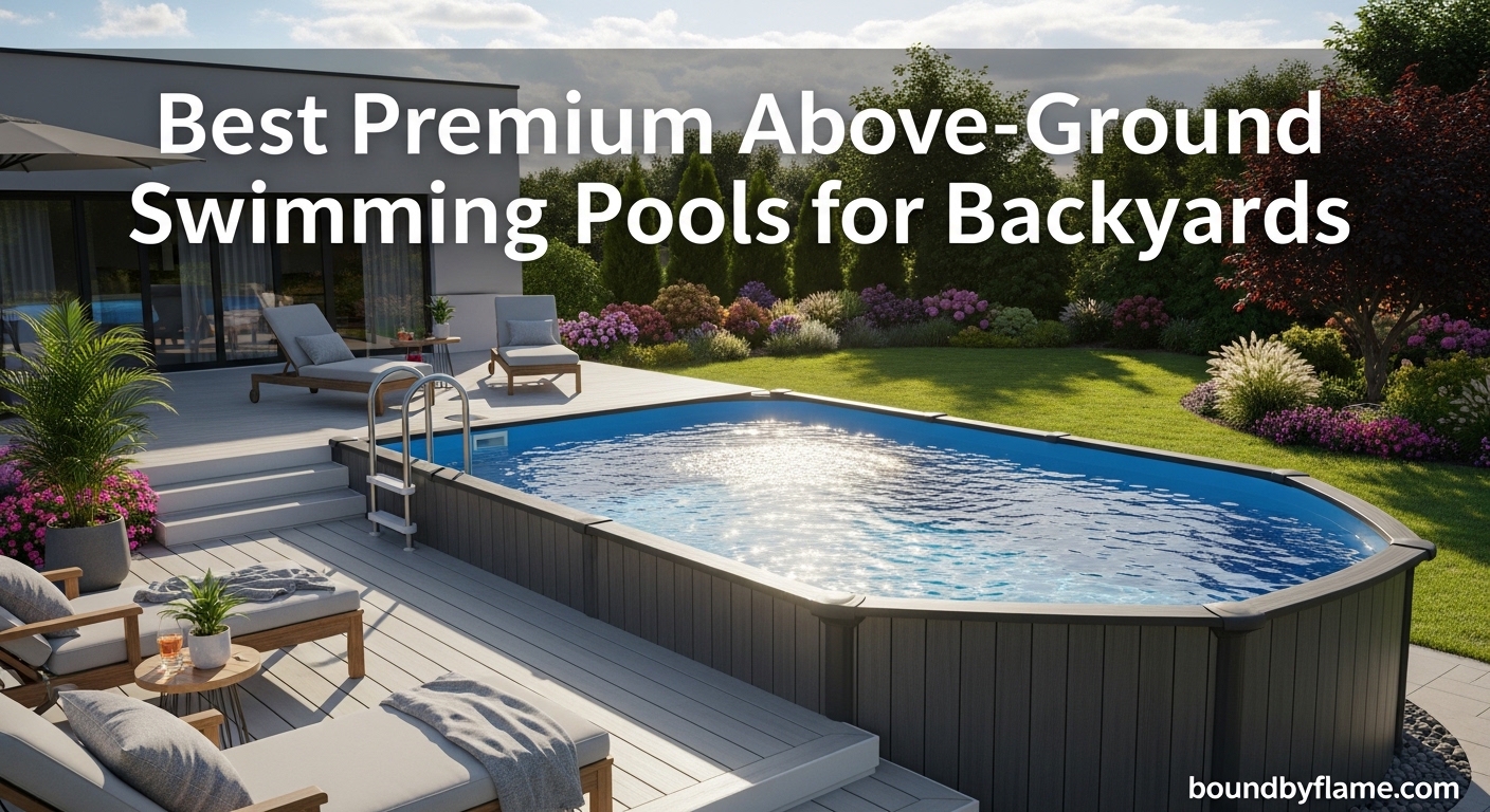 Best Premium Above-Ground Swimming Pools for Backyards