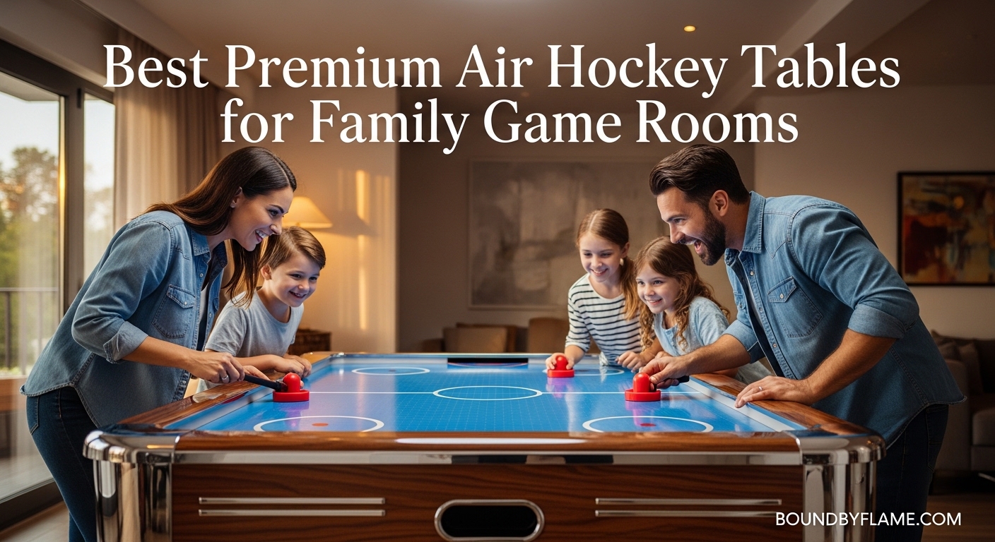 Best Premium Air Hockey Tables for Family Game Rooms