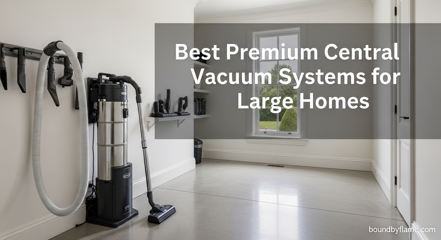 Best Premium Central Vacuum Systems for Large Homes