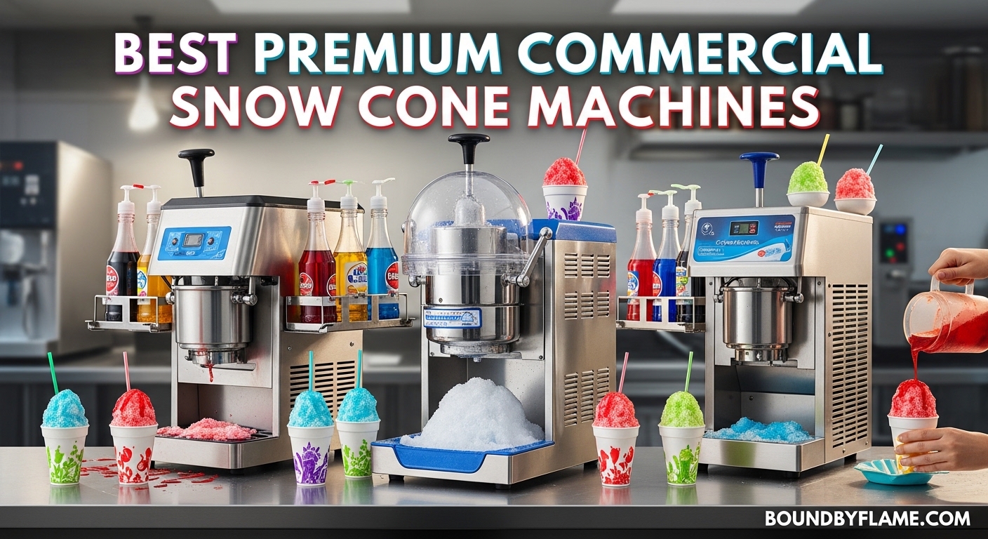 Best Premium Commercial Snow Cone Machines