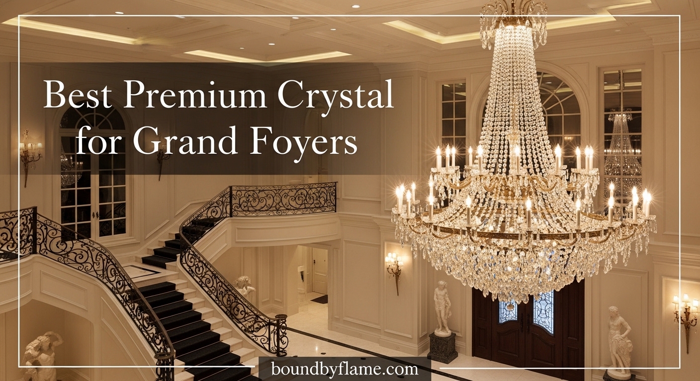 Best Premium Crystal Chandeliers for Grand Foyers