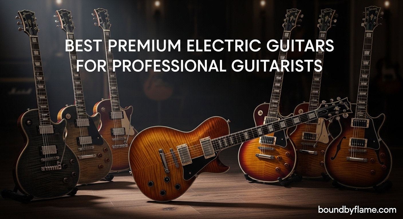 Best Premium Electric Guitars for Professional Guitarists