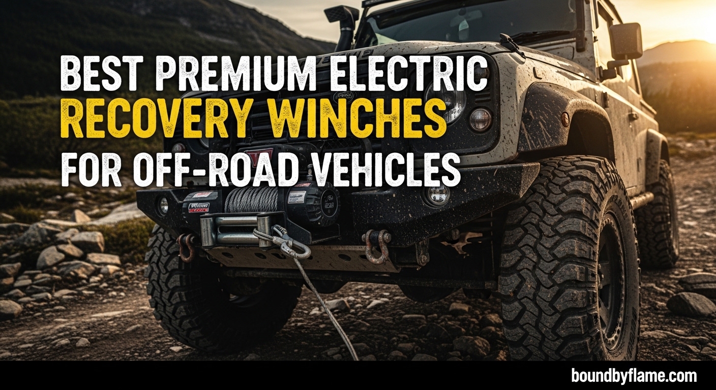 Best Premium Electric Recovery Winches for Off-Road Vehicles