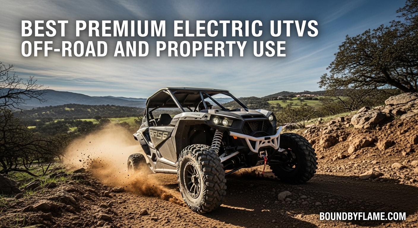 Best Premium Electric UTVs Off-Road and Property Use