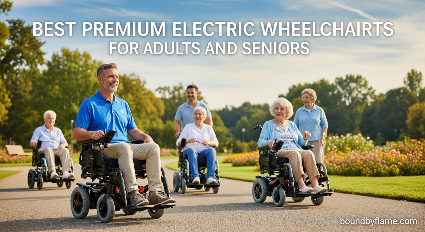 Best Premium Electric Wheelchairs for Adults and Seniors